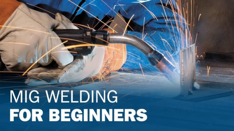 How to use a MIG Welder for beginners