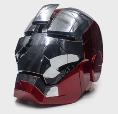 Iron Man MKV Helmet with advanced motorized face plates